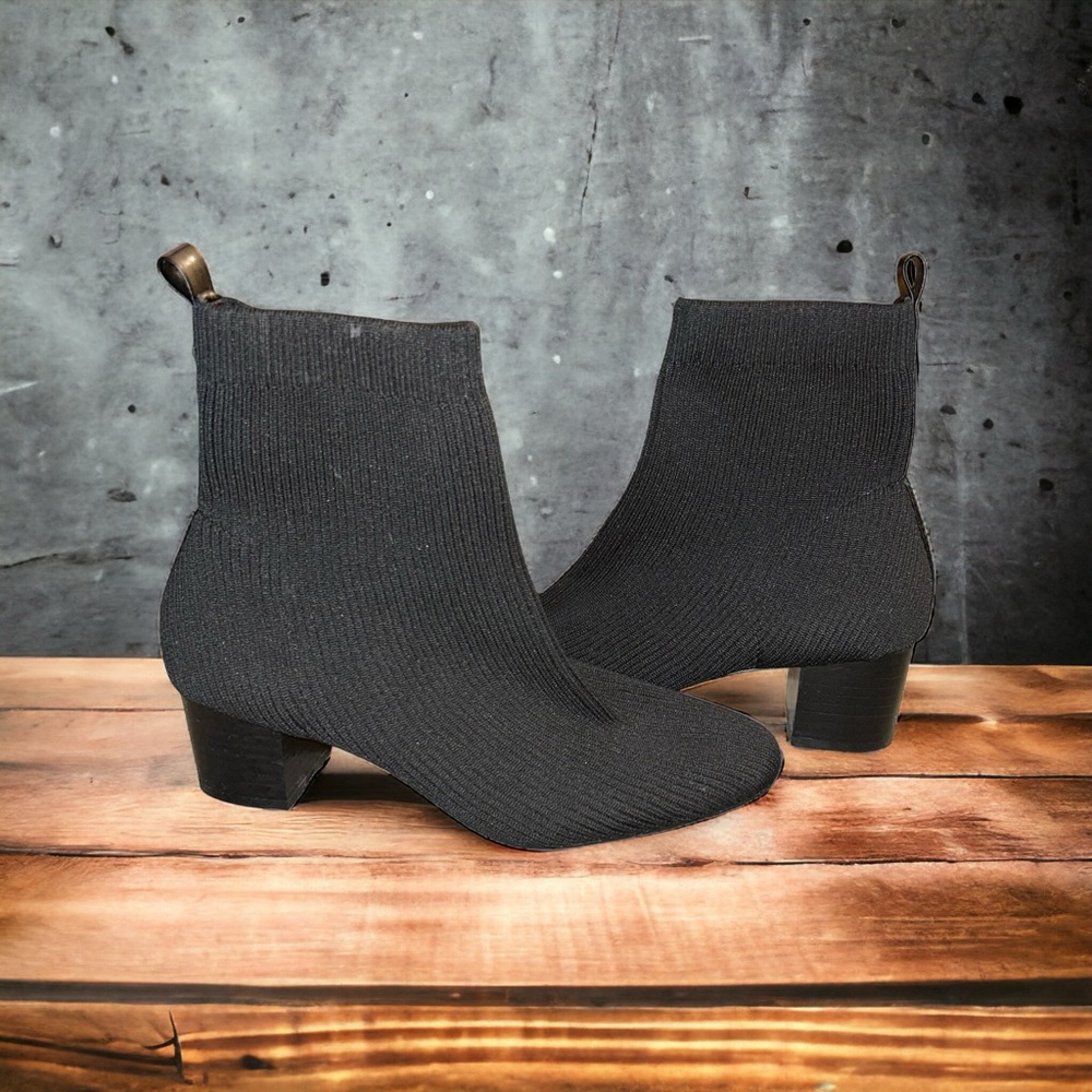 Women's Neely Black Stretch Glove Boot Memory Foam